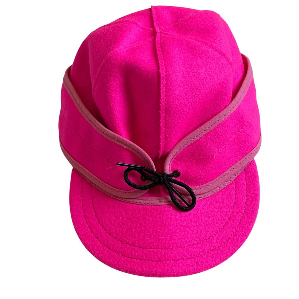 Hot Pink Women's Fold-Up Brim Hat